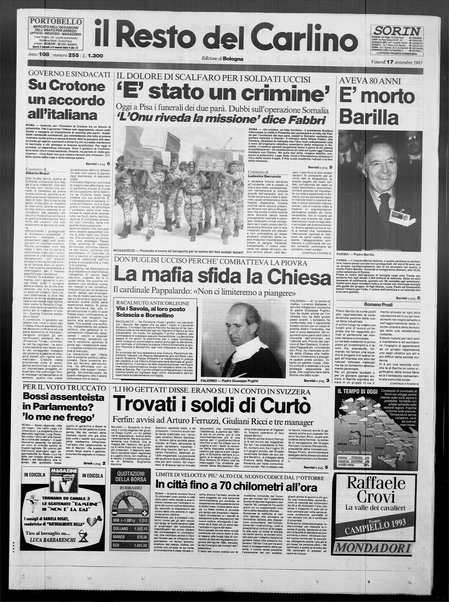 Il Resto del Carlino : giornale dell'Emilia